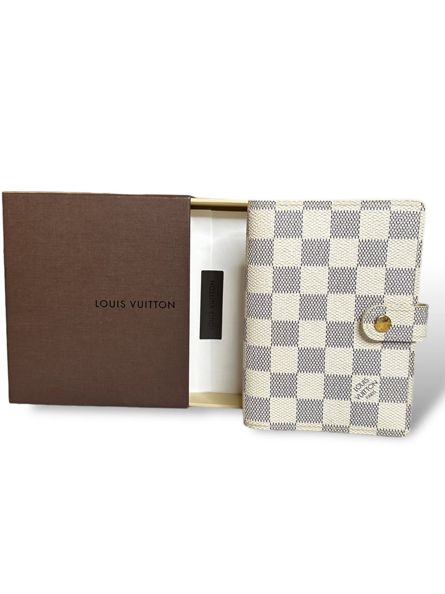 The Louis Vuitton Damier Azur Agenda PM